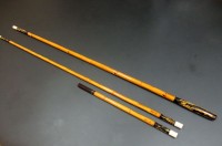 竿掛け　峯集　口巻き　八節　鮫皮一本半 竿掛け 峯集 口巻き 八節 鮫皮一本半 - メルカリ